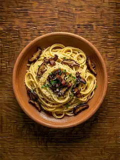 Pasta Carbonara Vegetariana