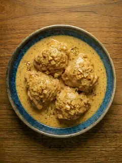 Pollo en Salsa de Mostaza