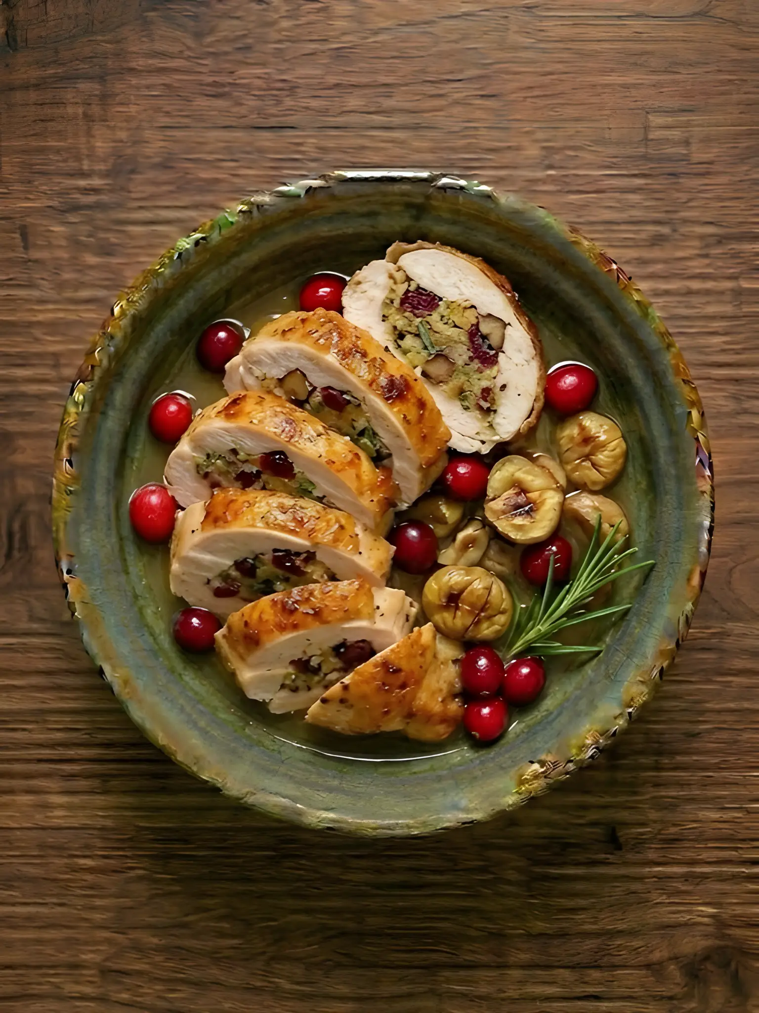 Pollo Relleno Navideño