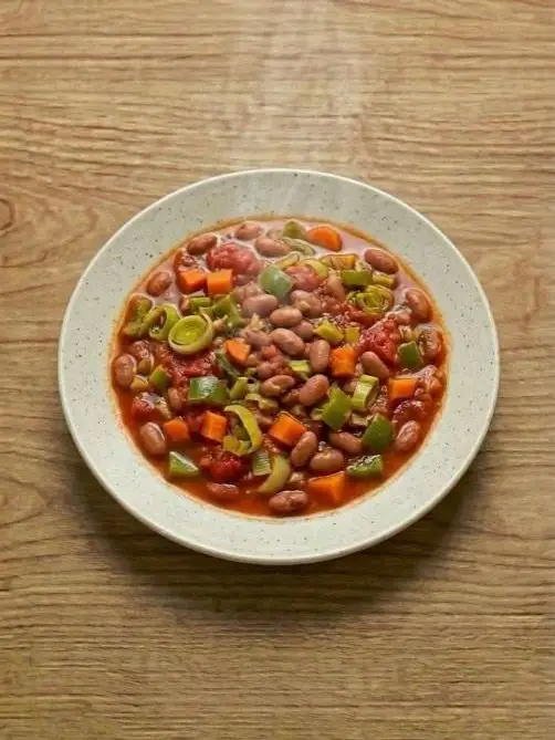 Alubias Rojas con Verduras de Temporada