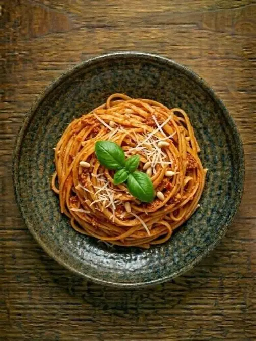 Linguine al Pesto Rosso