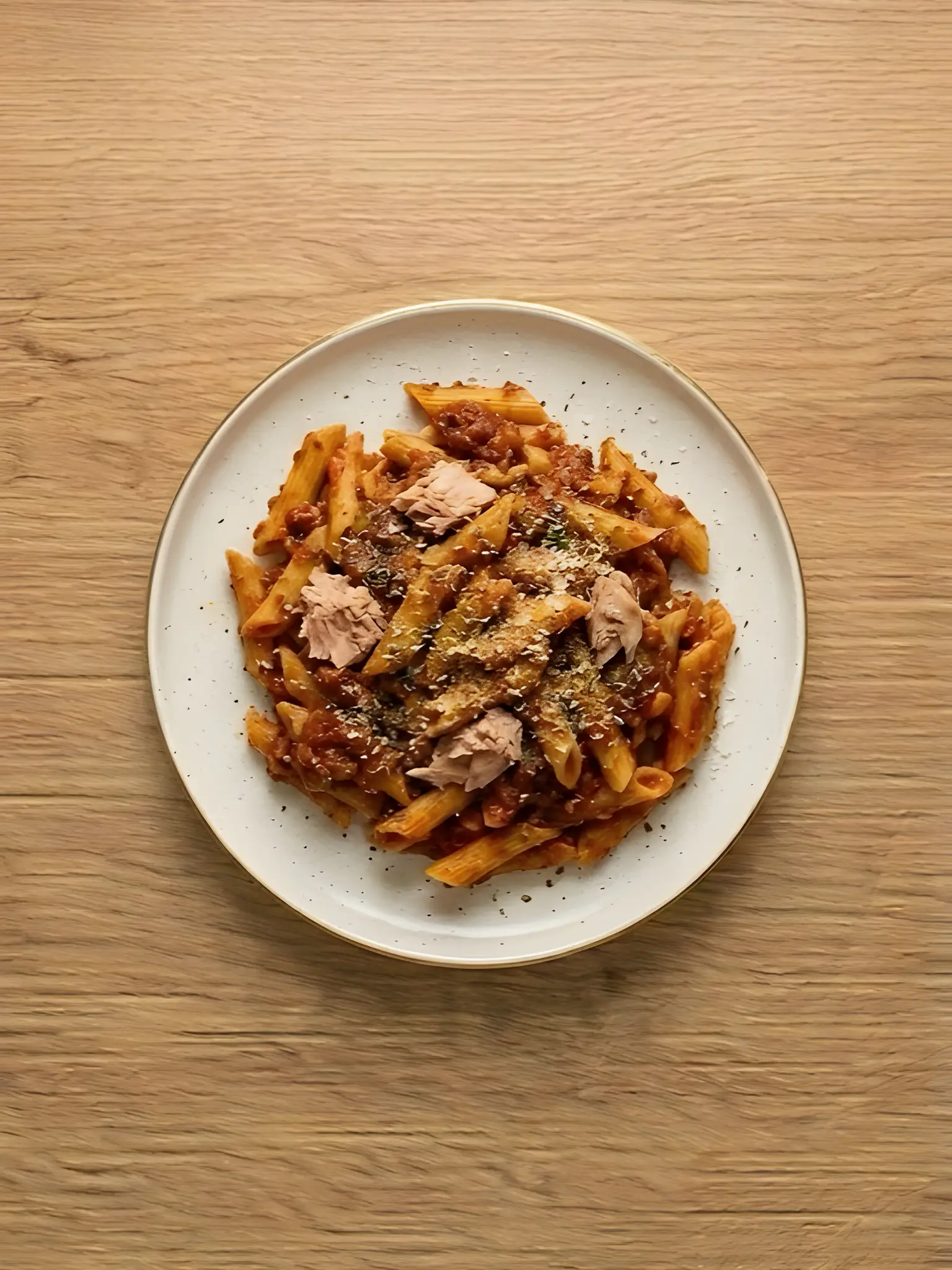 Pasta Integral con Atún