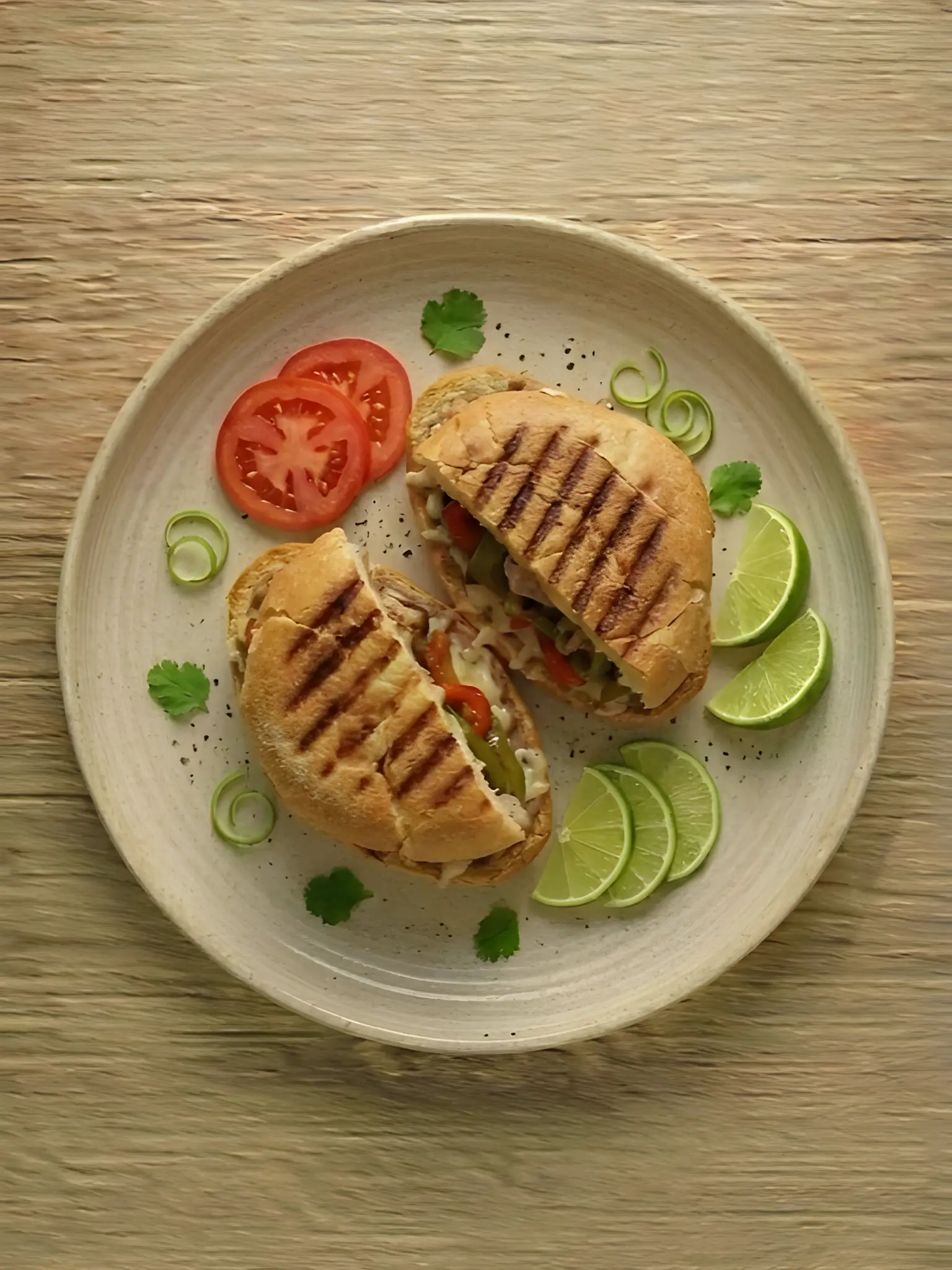 Montado de Lomo en Sandwichera