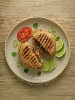 Montado de Lomo en Sandwichera