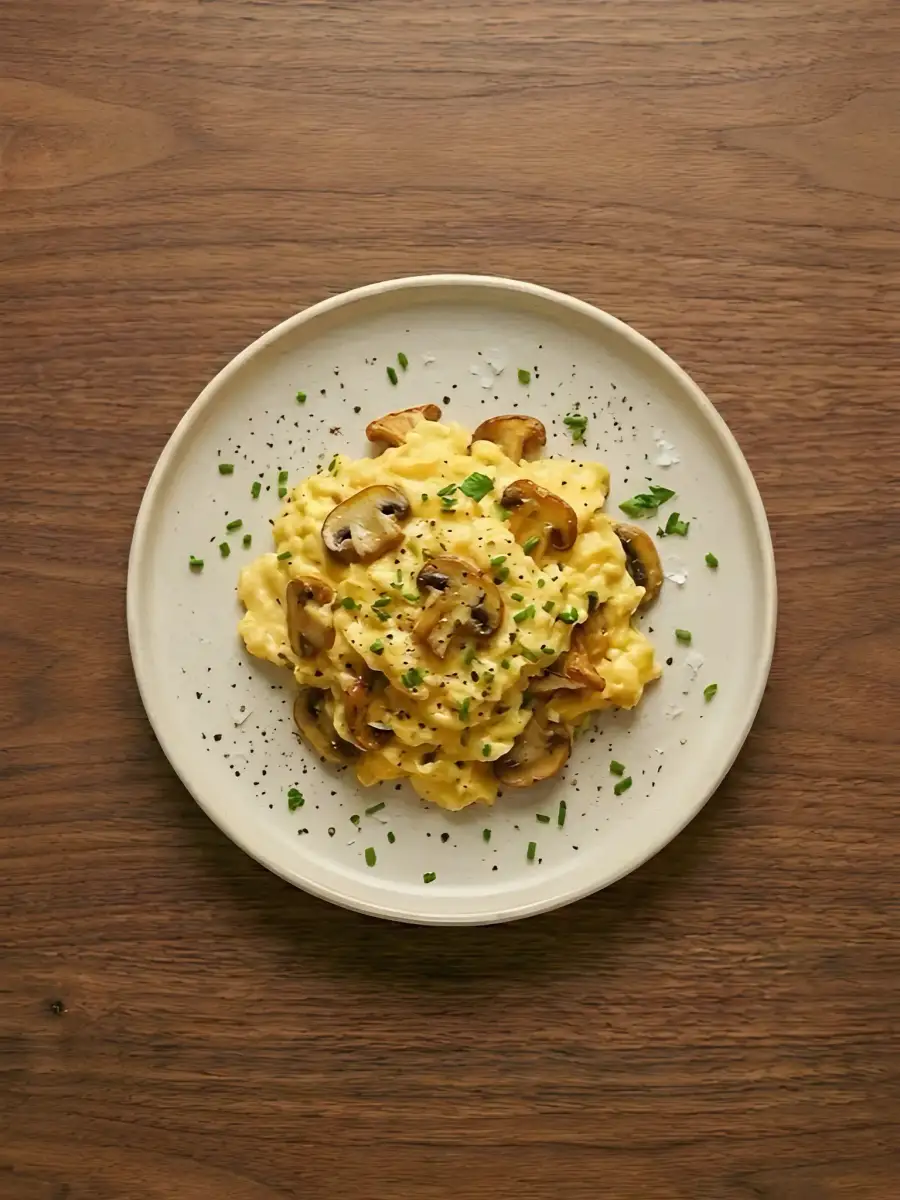 Foto de Huevos Revueltos con Setas