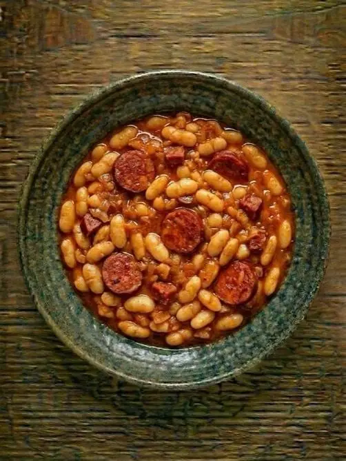 Judías Blancas con Chorizo