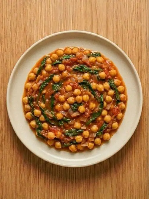 Potaje de Garbanzos con Espinacas