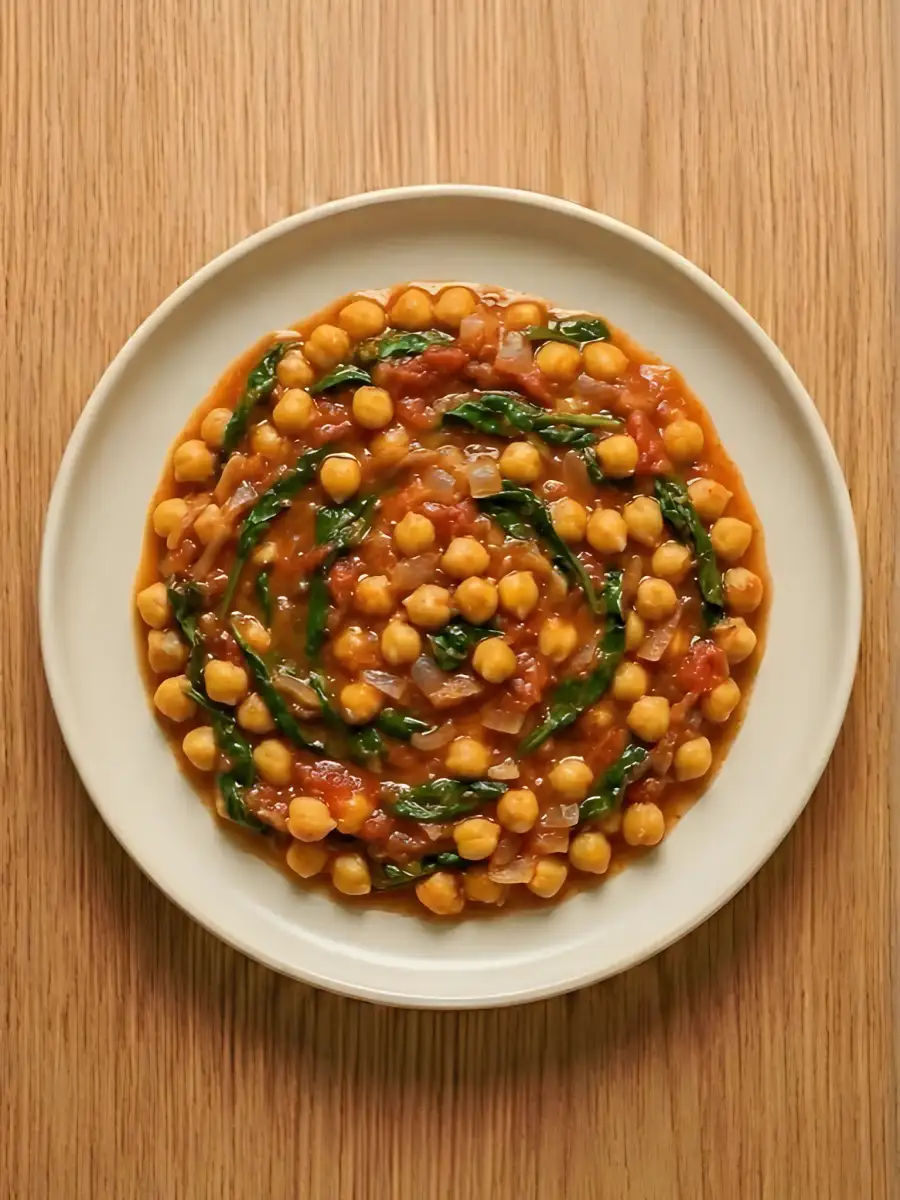 Foto de Potaje de Garbanzos con Espinacas