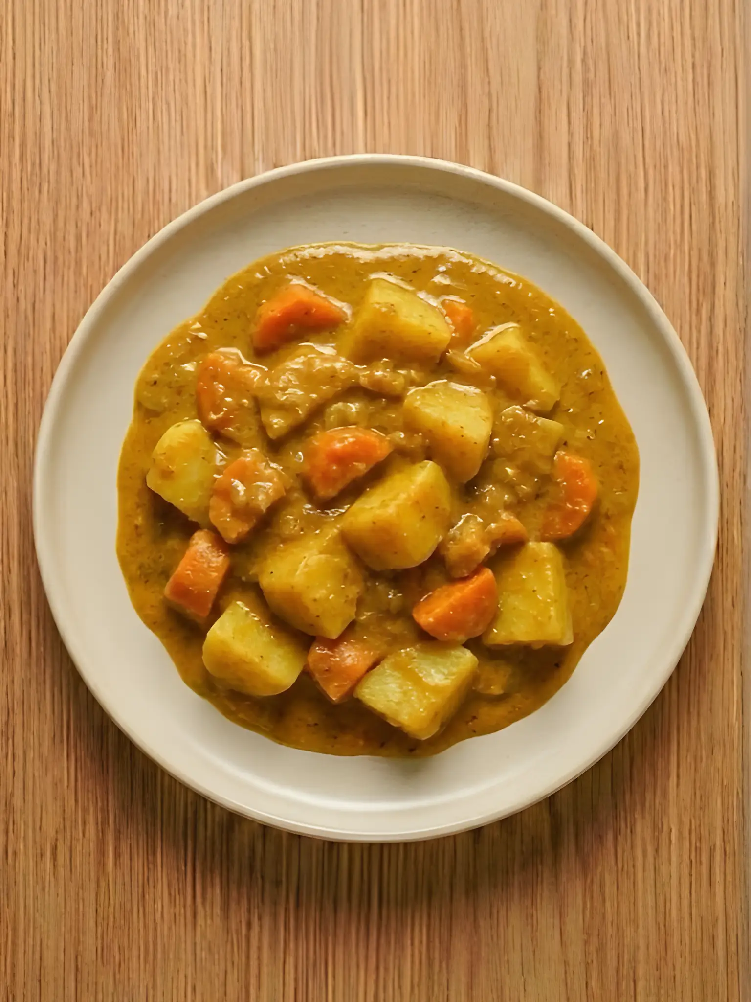 Curry de Verduras con Leche de Coco