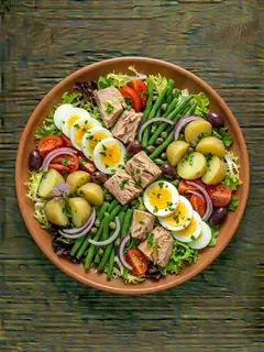 Ensalada Niçoise con Atún
