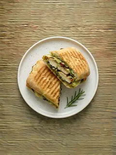 Panini de Pollo con Pesto