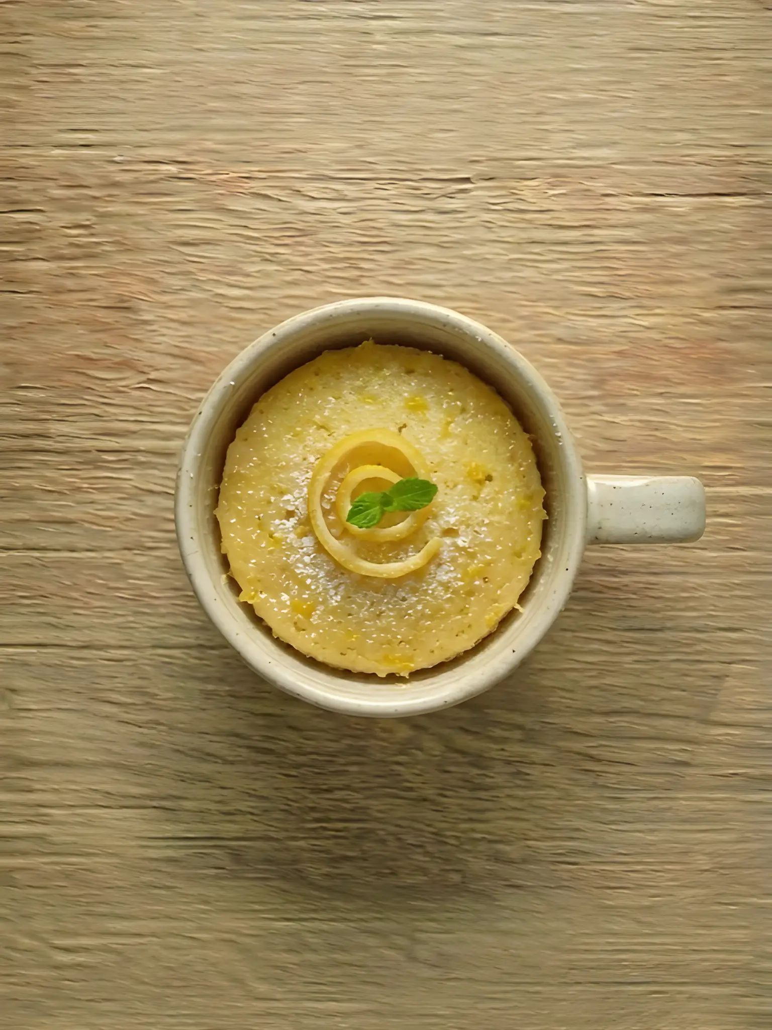 Mug Cake de Limón