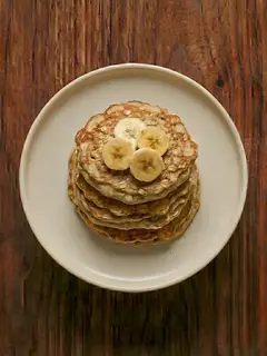 Tortitas de avena con plátano