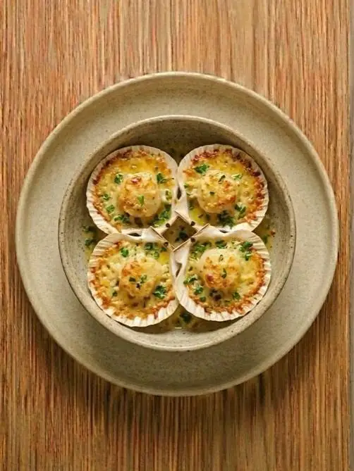 Vieiras Gratinadas