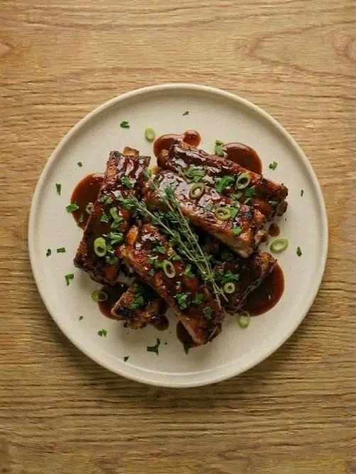 Costillas de cerdo al air fryer