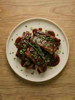 Costillas de cerdo al air fryer