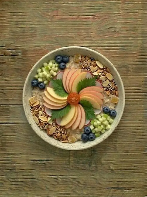 Porridge de Avena en Microondas