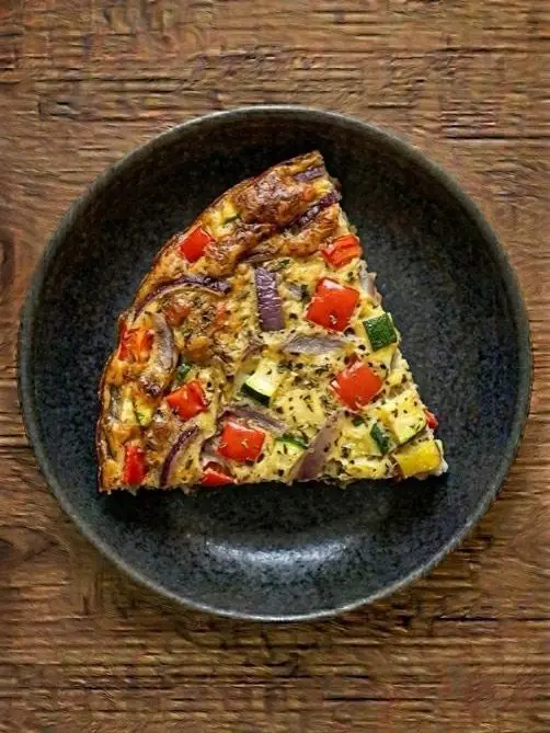 Frittata de verduras al horno