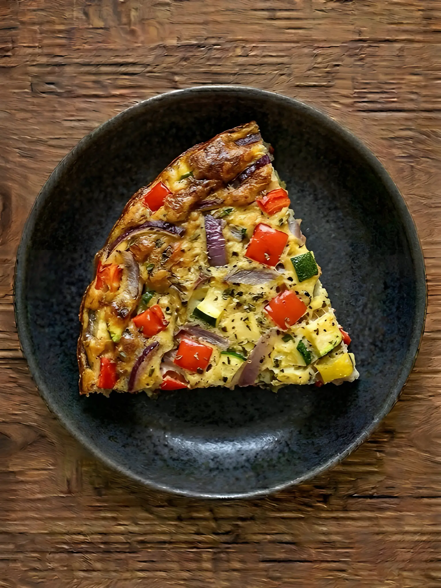 Frittata de verduras al horno