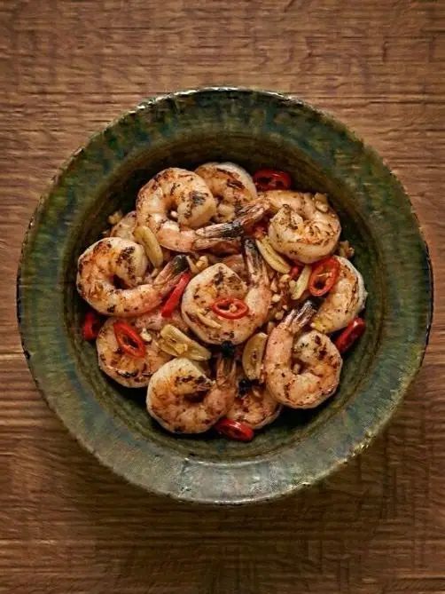 Gambas al ajillo
