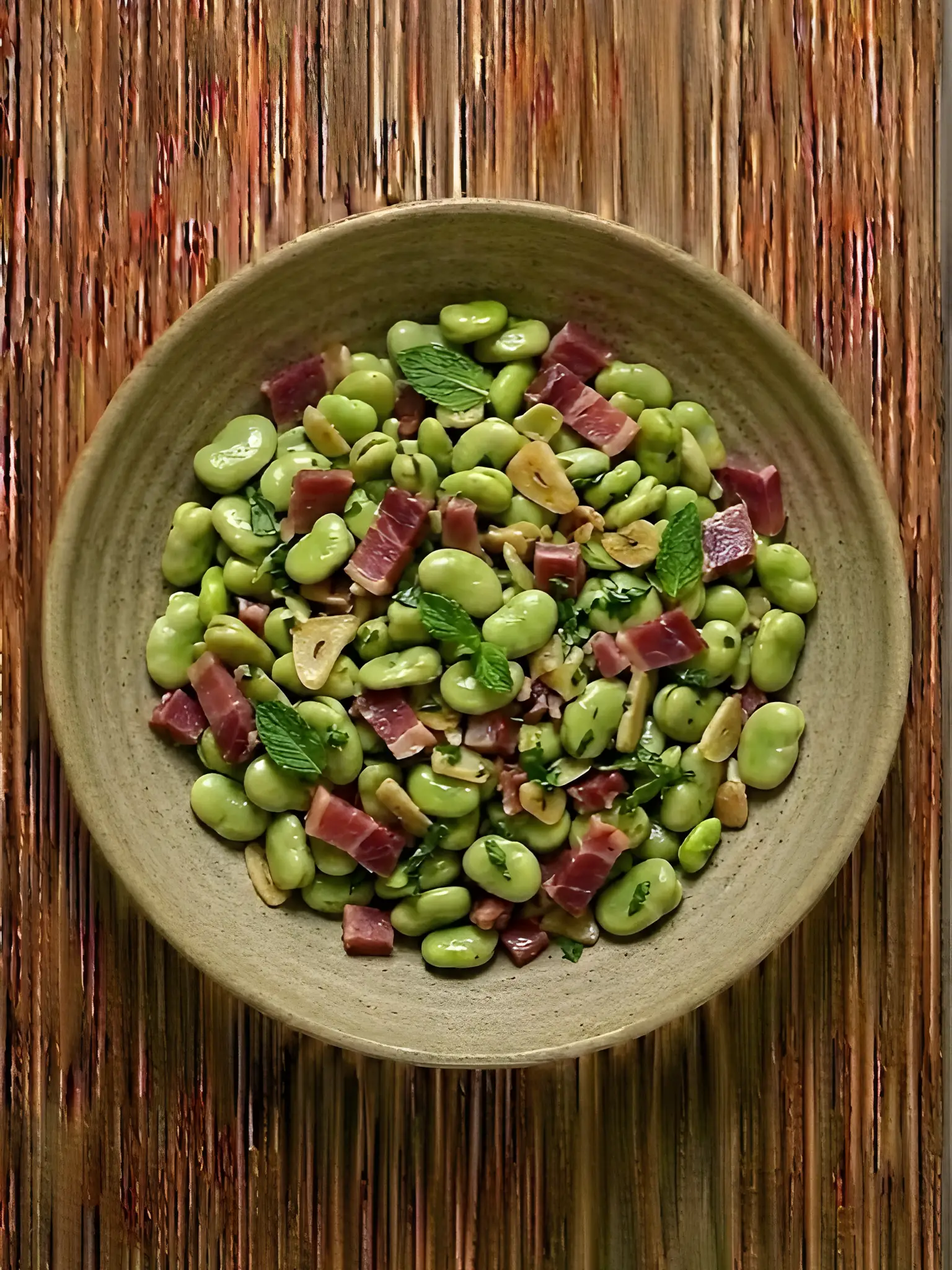 Habas con Jamón