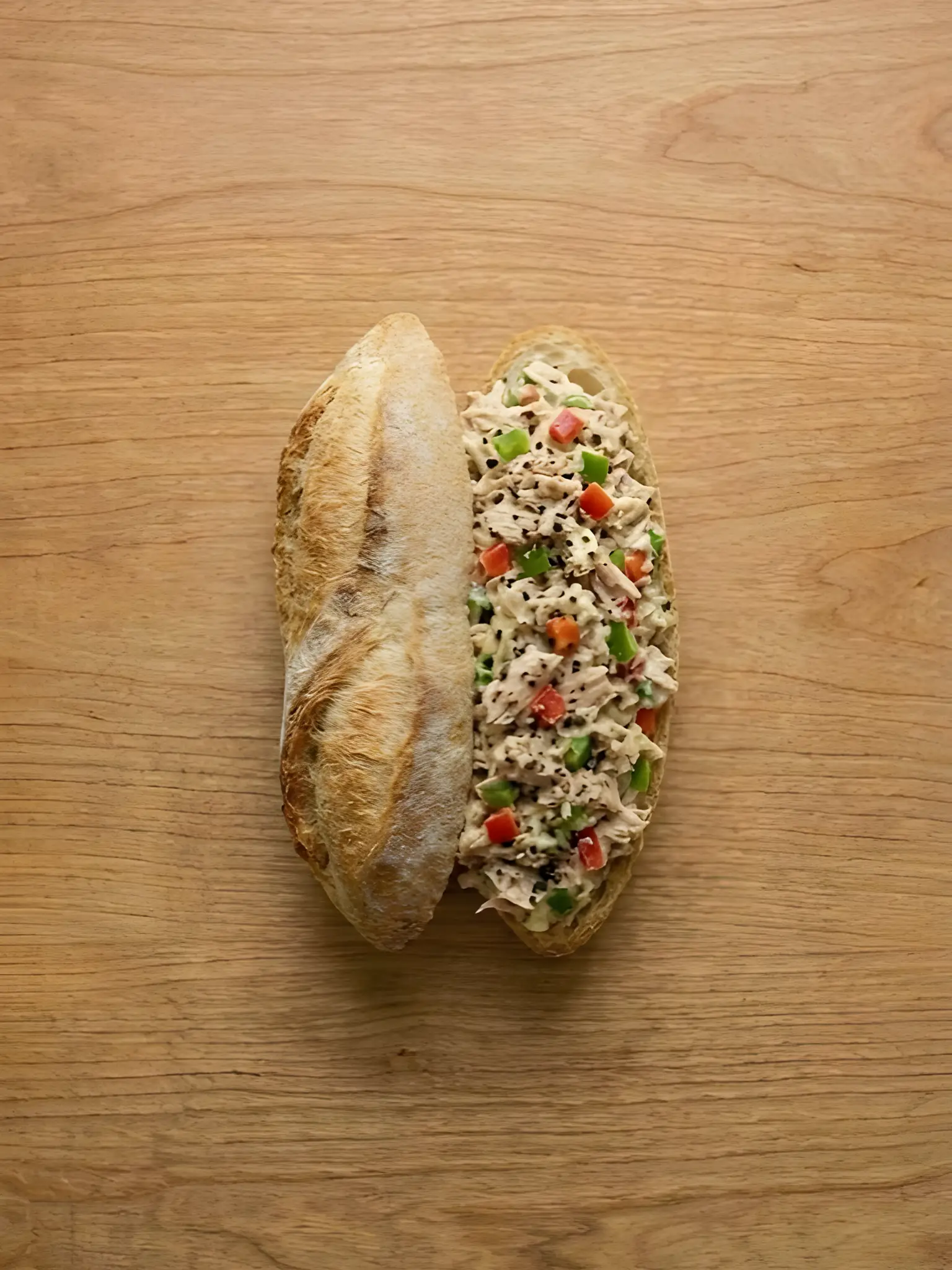 Bocata de Pimiento y Atún