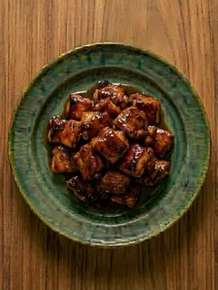 Pollo teriyaki rapido a la sarten
