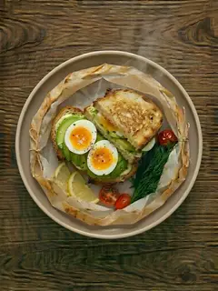 Sandwich de Aguacate y Huevo