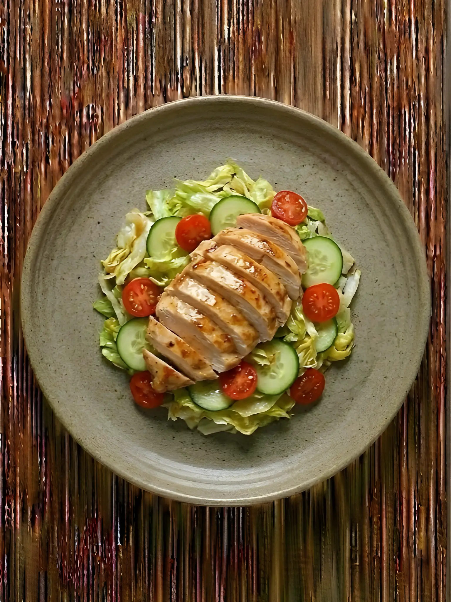 Ensalada de Pollo Caliente
