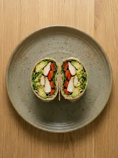 Wrap de Pollo con Verduras