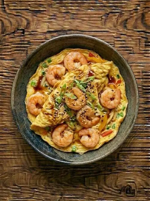 Tortilla de Gambas