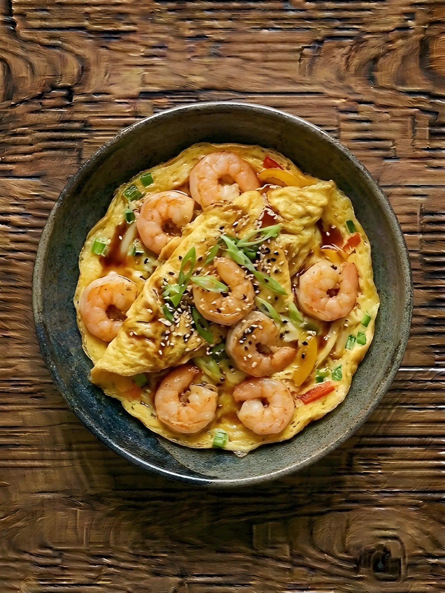 Tortilla de Gambas