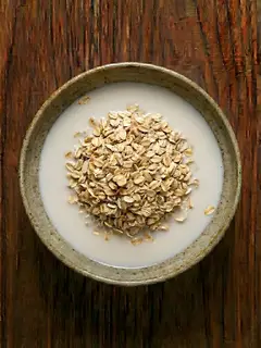 Muesli con leche de avena