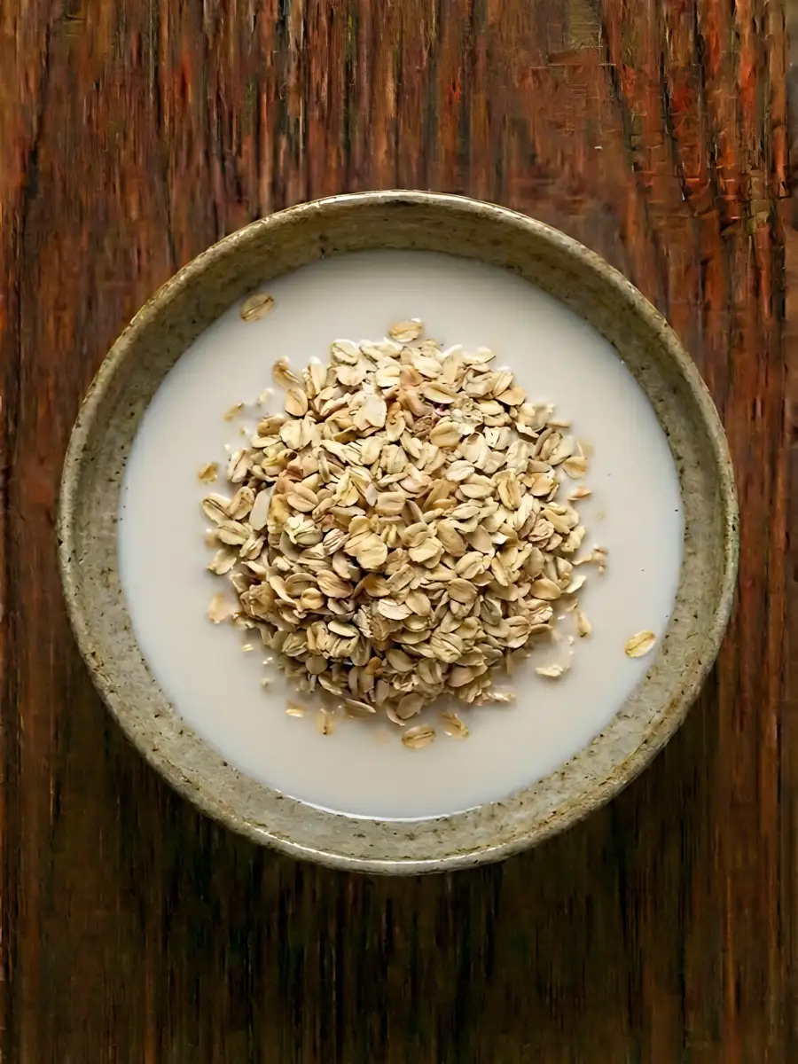 Foto de Muesli con leche de avena
