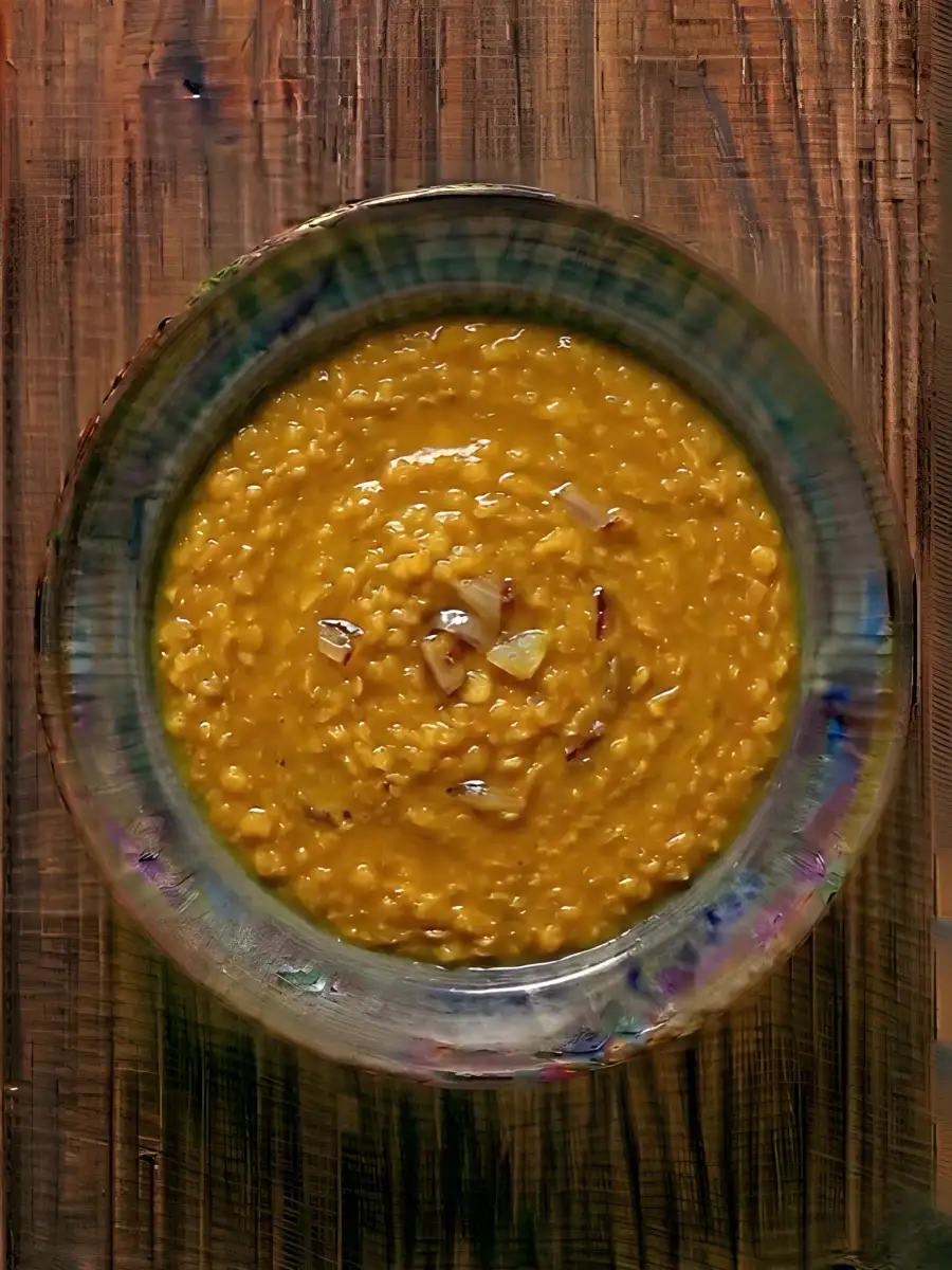 Foto de Dal de lentejas rojas con cúrcuma