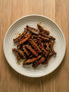 Tiras de ternera al air fryer