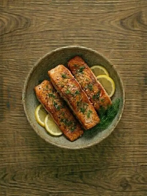 Salmón al Horno con Limón