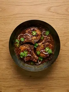 Chuletas de Cerdo en Adobo con Pimiento