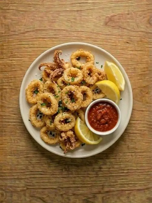 Calamar Frito Crujiente