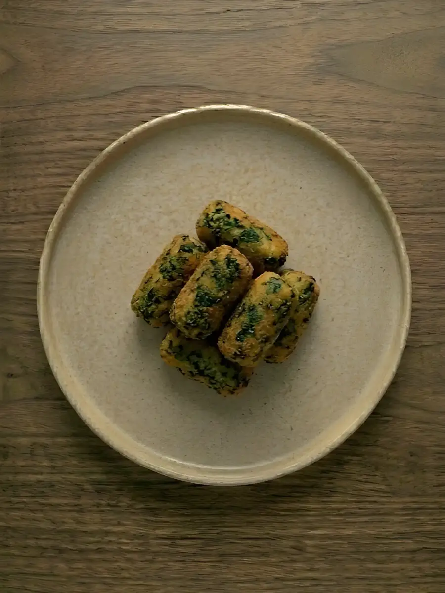 Foto de Croquetas Veganas de Espinacas