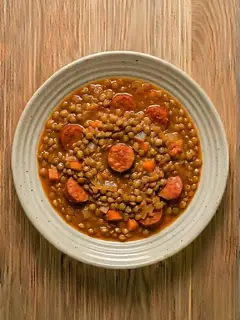 Lentejas Estofadas con Chorizo