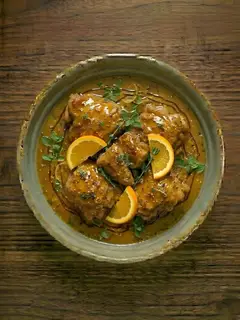 Pollo con Naranja y Tomillo