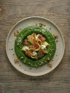 Crema de Espinacas con Queso