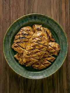 Pavo a la plancha con mostaza y miel