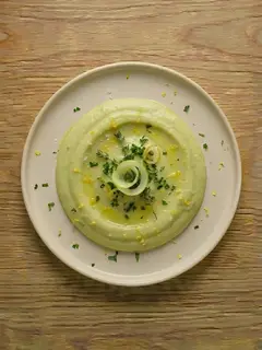 Crema de Apio con Manzana