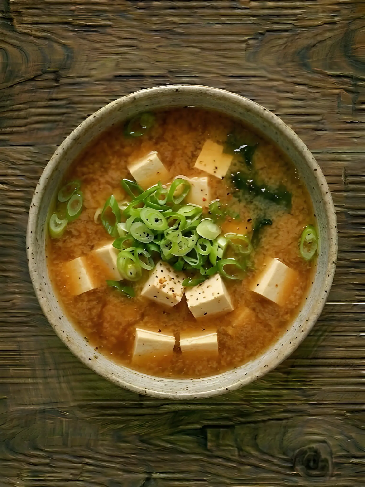 Sopa de Miso con Tofu
