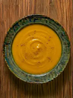 Crema de calabaza y zanahoria
