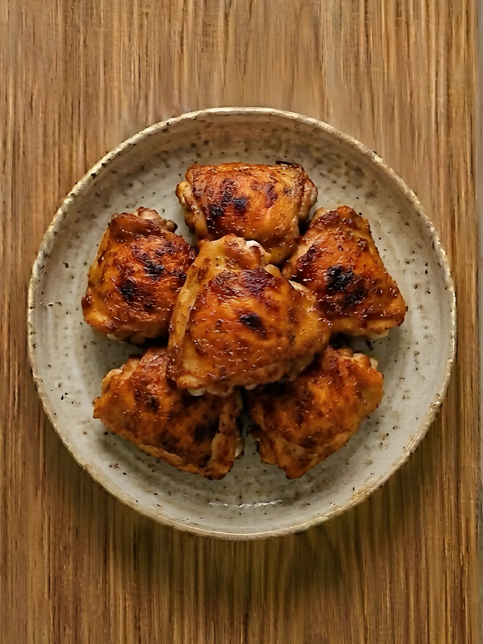 Muslos de pollo al air fryer