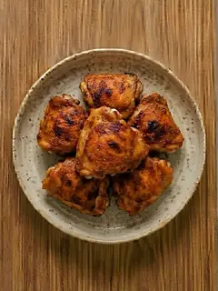 Muslos de pollo al air fryer
