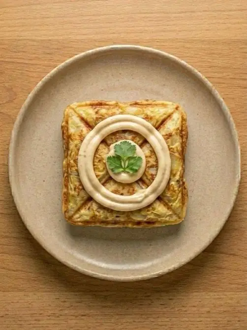 Tortilla de Patatas en Sandwichera